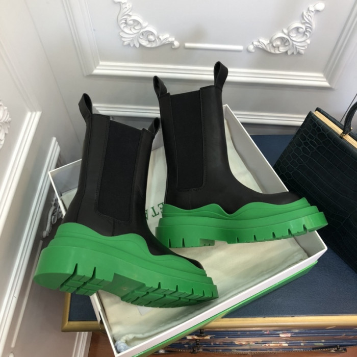 Bottega Veneta Chelsea Tire Leather high Boot