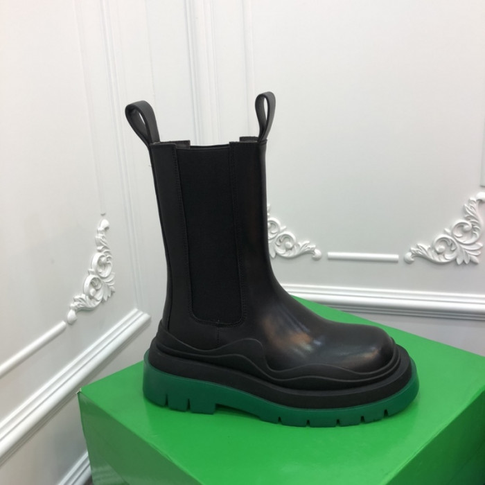Bottega Veneta Chelsea Tire Leather high Boot