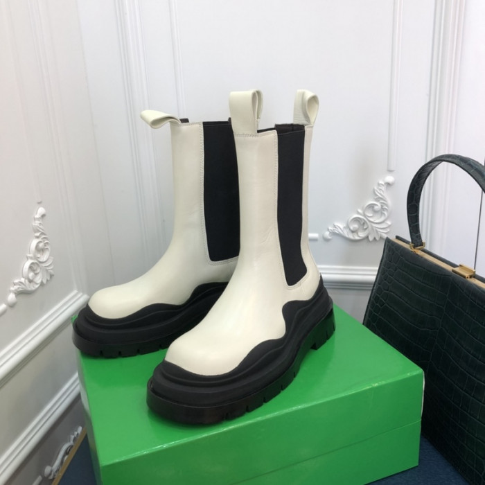 Bottega Veneta Chelsea Tire Leather high Boot