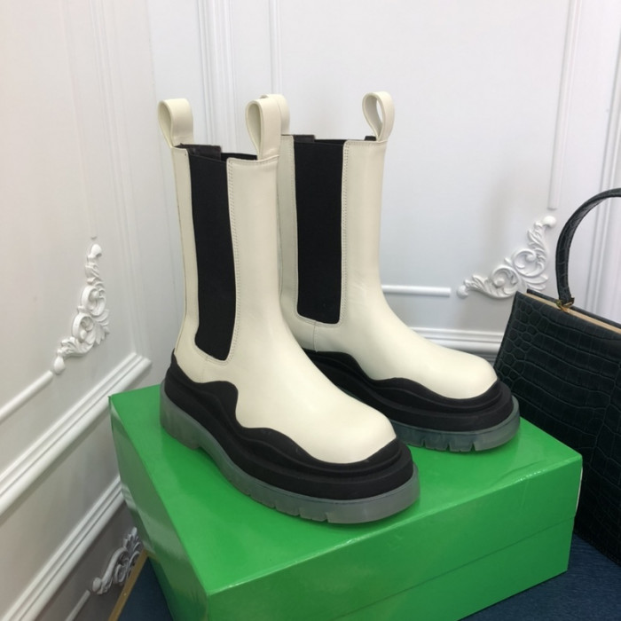 Bottega Veneta Chelsea Tire Leather high Boot
