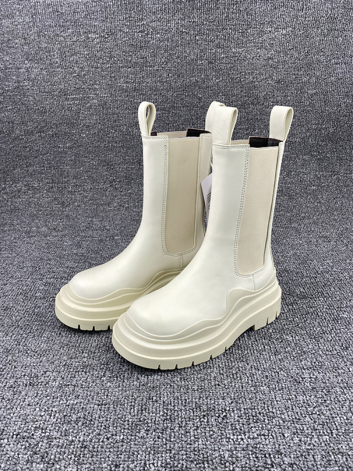Bottega Veneta Chelsea Tire Leather high Boot