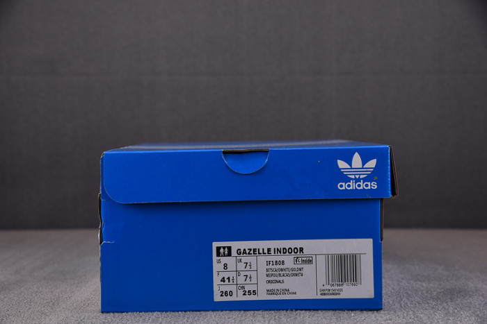 ADIDAS GAZELLE INDOOR "RED WHITE" IF1808