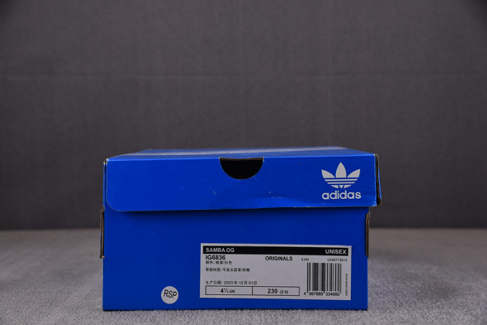 Adidas Women Samba OG Sneakers Originals Dark Purple IG6836