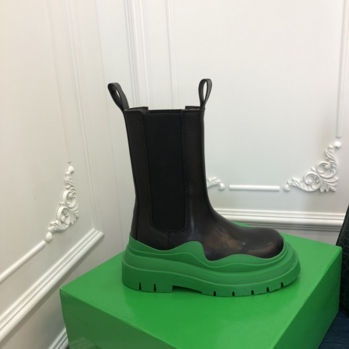 Bottega Veneta Chelsea Tire Leather high Boot