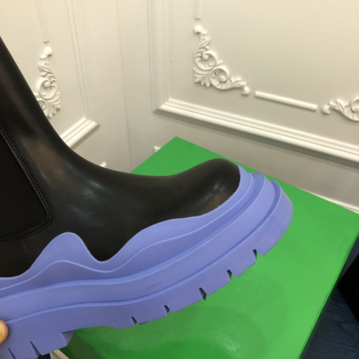 Bottega Veneta Chelsea Tire Leather high Boot