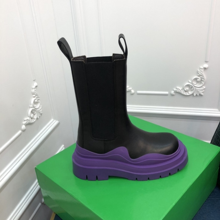 Bottega Veneta Chelsea Tire Leather high Boot
