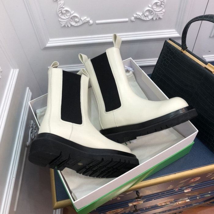Bottega Veneta Chelsea Tire Leather high Boot