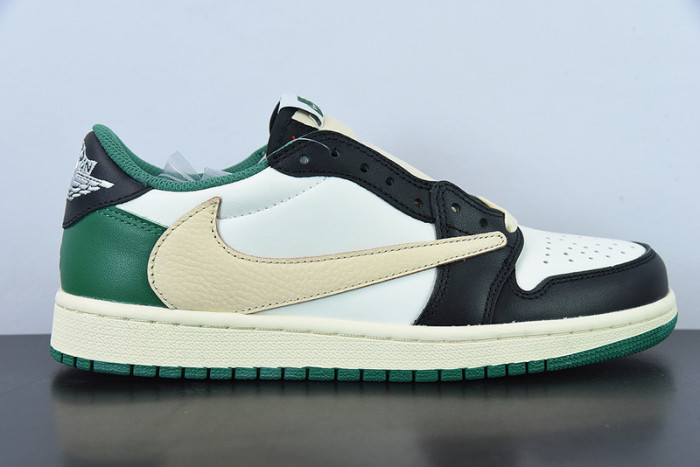 Travis Scott x Air Jordan 1 Retro Low Green Black White DM7866-128