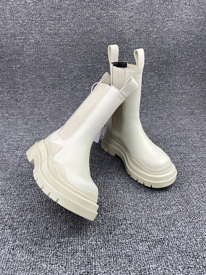 Bottega Veneta Chelsea Tire Leather high Boot