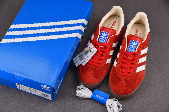 ADIDAS GAZELLE INDOOR "RED WHITE" IF1808