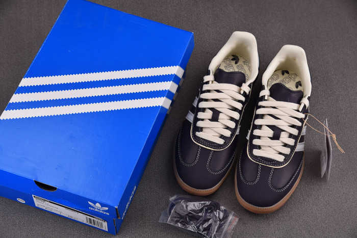 Adidas Women Samba OG Sneakers Originals Dark Purple IG6836