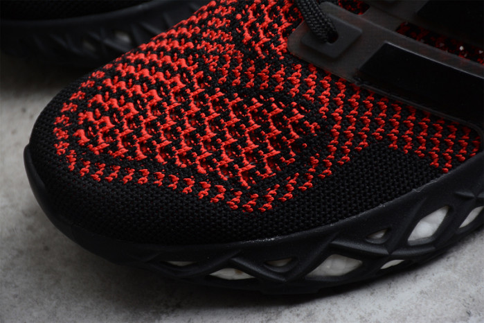 ADIDAS ULTRA BOOST WEB DNA BLACK RED GY8091