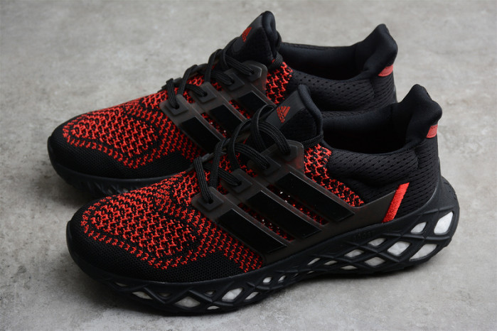 ADIDAS ULTRA BOOST WEB DNA BLACK RED GY8091