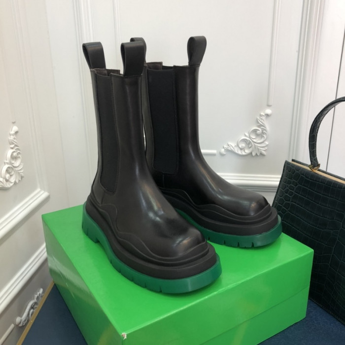 Bottega Veneta Chelsea Tire Leather high Boot
