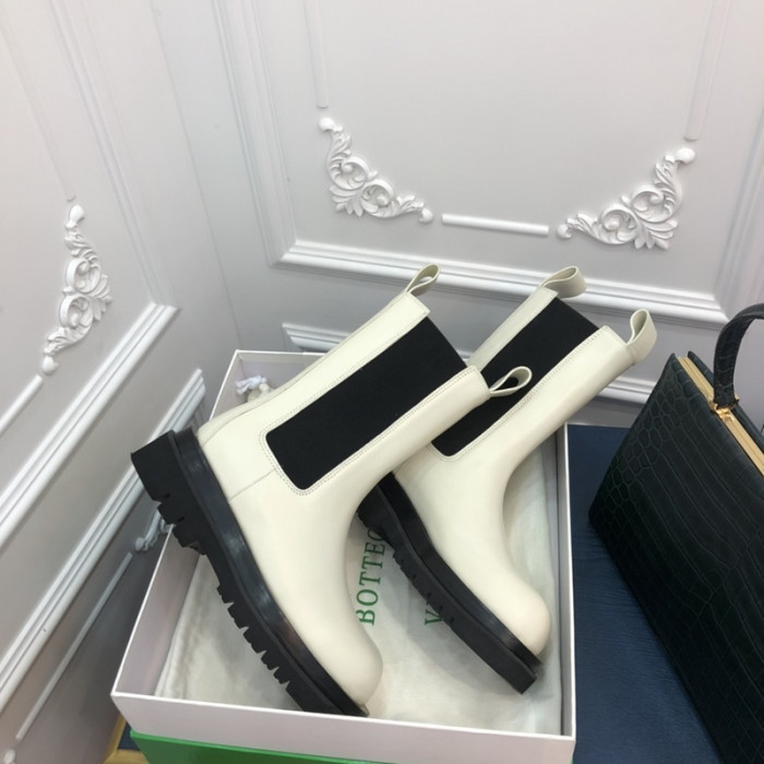 Bottega Veneta Chelsea Tire Leather high Boot