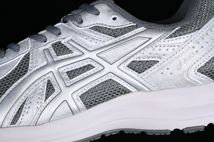 Asics Jog 100 S Lightweight Wear-resistant Unisex Silver Gray 1201A773-020