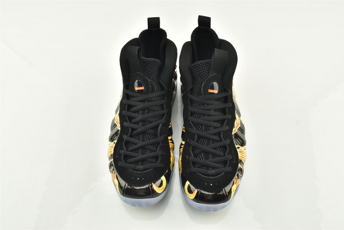 Nike Air Foamposite 1 One Supreme SP Black Metallic Gold 652792-001
