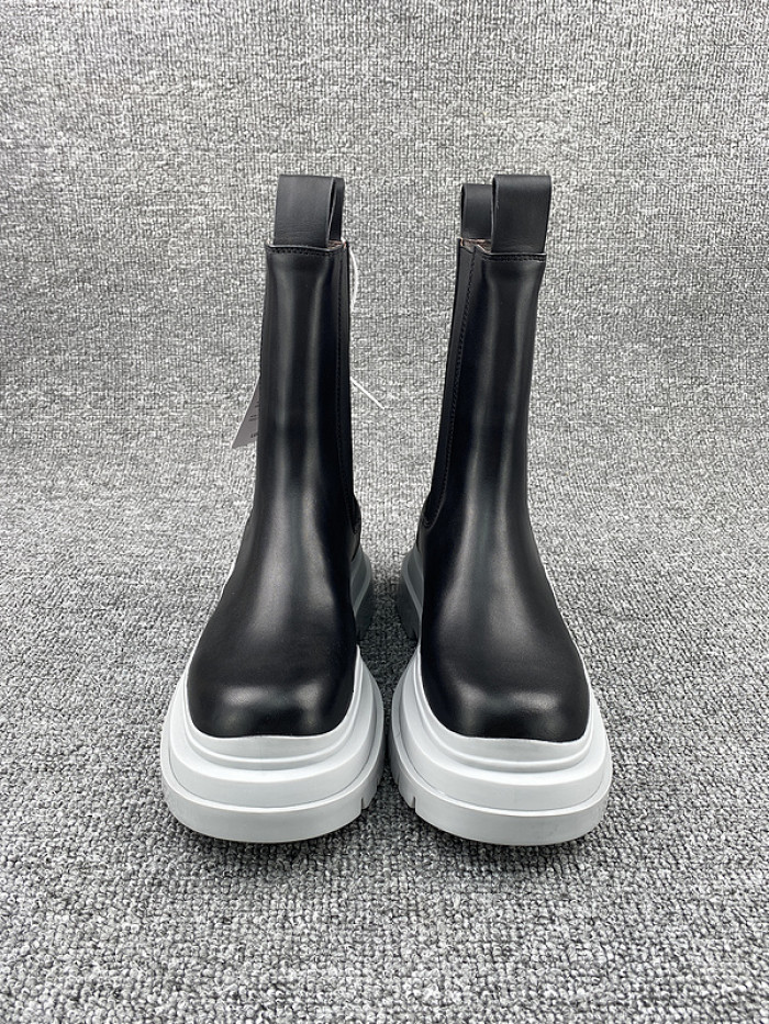 Bottega Veneta Chelsea Tire Leather high Boot