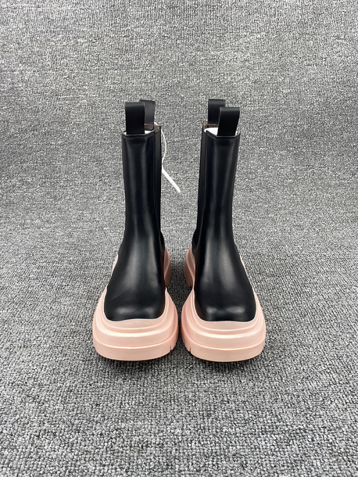 Bottega Veneta Chelsea Tire Leather high Boot