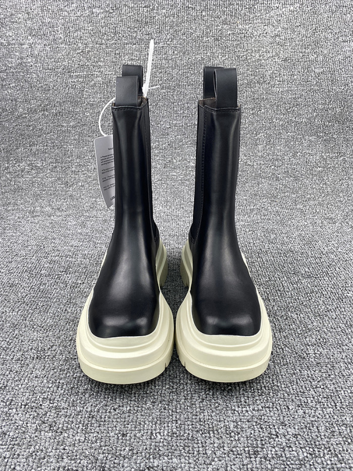 Bottega Veneta Chelsea Tire Leather high Boot