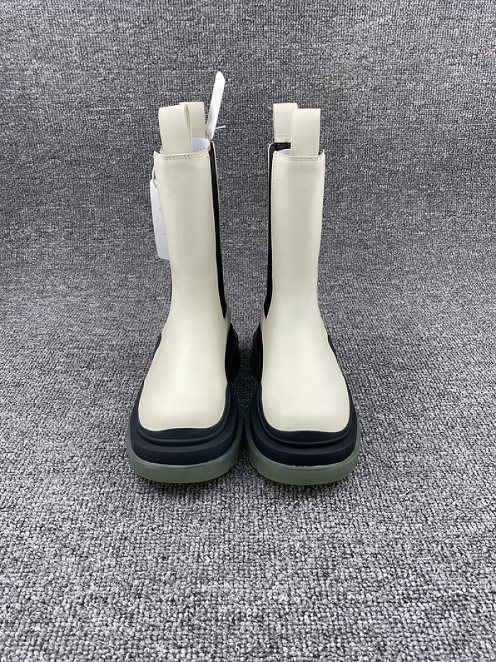 Bottega Veneta Chelsea Tire Leather high Boot