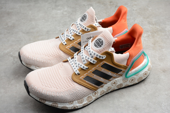 ADIDAS ULTRA BOOST 20 LINEN/BLACK-GLORY AMBER FX8888